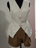 Short con camisa diseños de mariposa